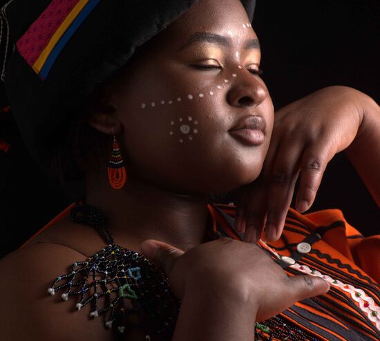 Studio portrait from our photography work