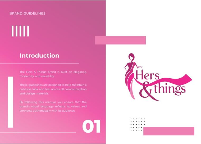 Hers and Things brand guidelines